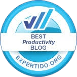 Expertido.org Best Productivity Blog badge